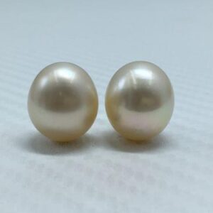 13 MM Size (Approx.) AAA Luster Loose Pearl Cream Color Drop Shape Pearl beads Natural Real South Sea Pearl Personalize Gift Seawater Pearl