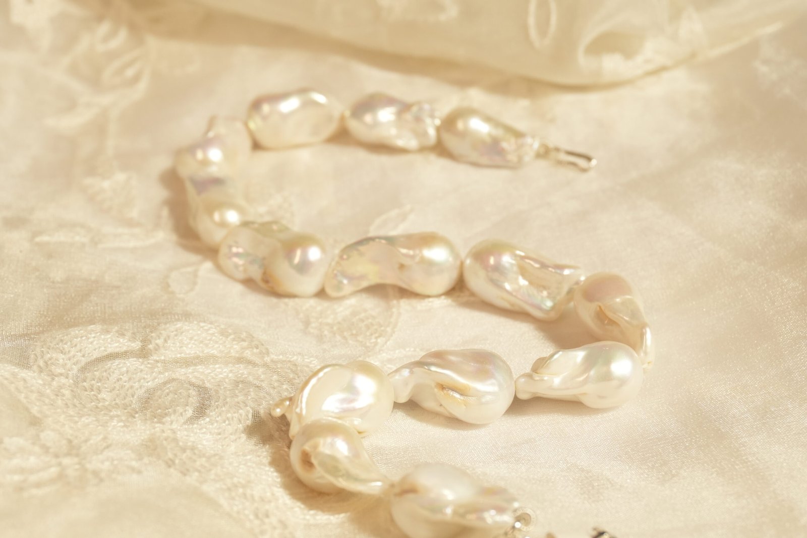Freshwater Baroque Pearl Necklace Set