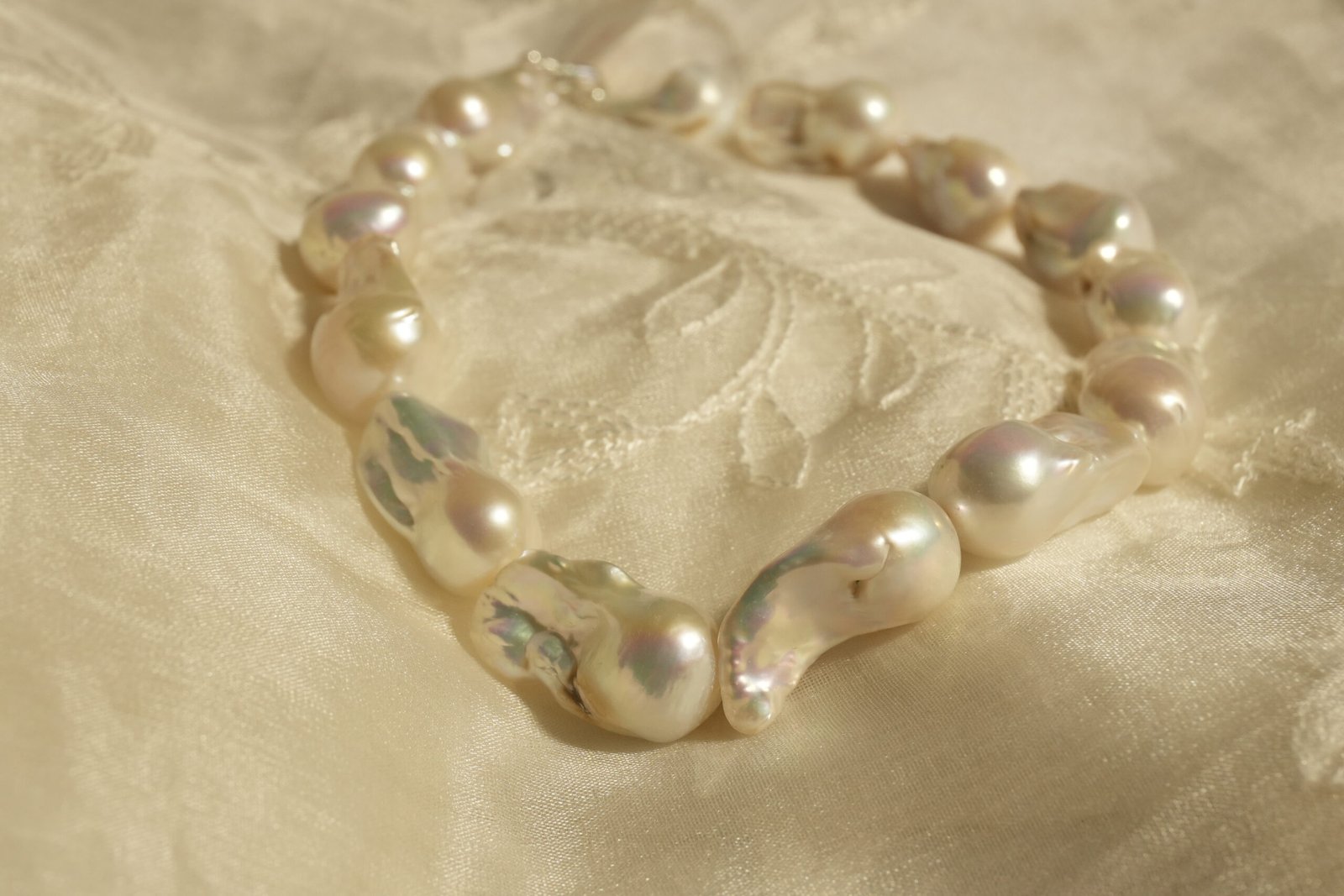 Freshwater Baroque Pearl Necklace Set