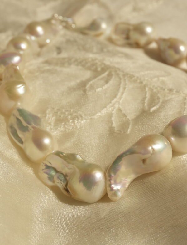 Freshwater Baroque Pearl Necklace Set