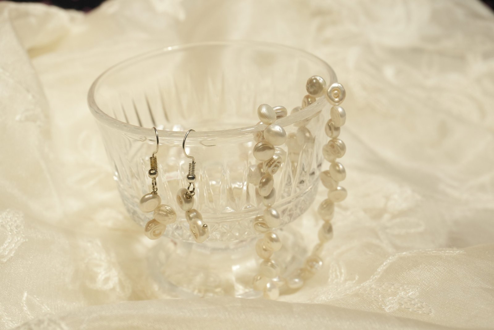 fancy tumble pearl string