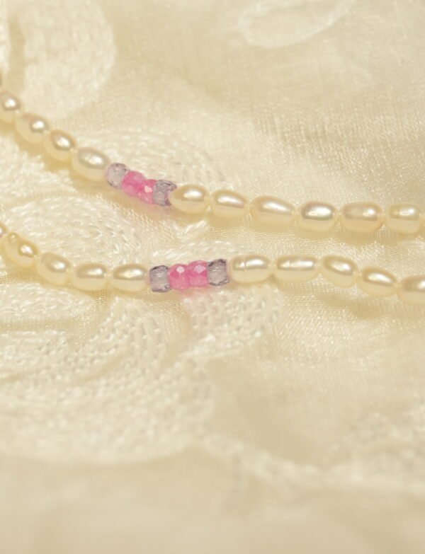 white and pink