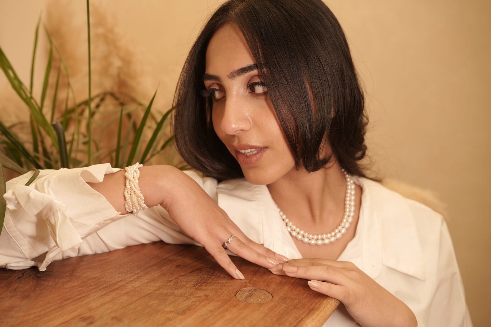 Dual-Strand Freshwater Pearl Necklace Set