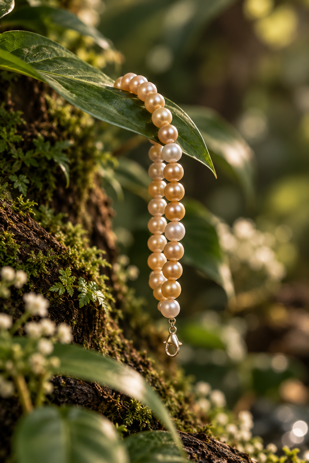 Freshwater Pearl Bracelet with Metal Clasp