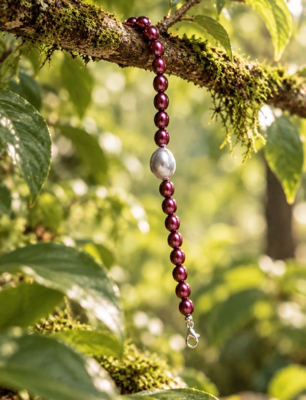 Freshwater Pearl Bracelet with Metal Clasp