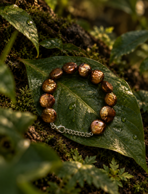 Freshwater Pearl Bracelet with Metal Clasp