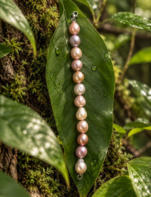 Freshwater Pearl Bracelet with Metal Clasp