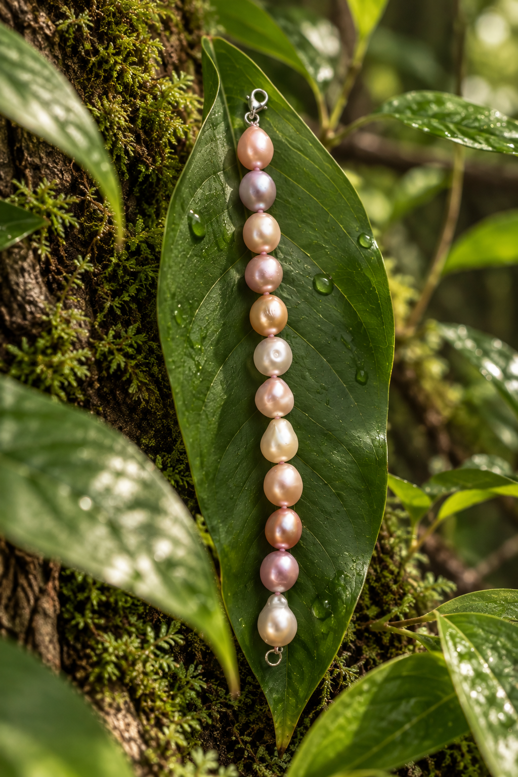 Freshwater Pearl Bracelet with Metal Clasp