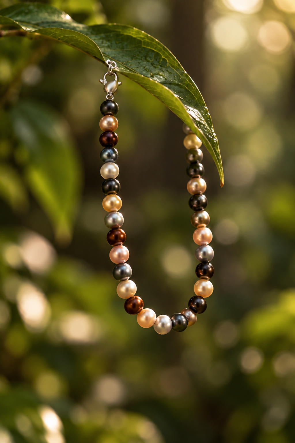 Freshwater Pearl Bracelet with Metal Clasp
