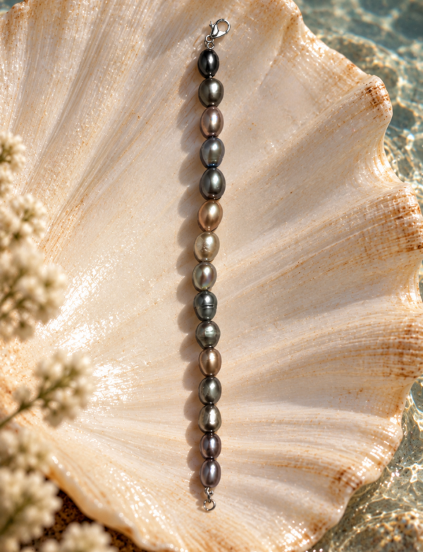 Freshwater Pearl Bracelet with Metal Clasp