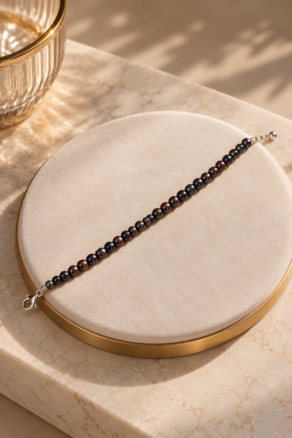 Freshwater Pearl Bracelet with Metal Clasp