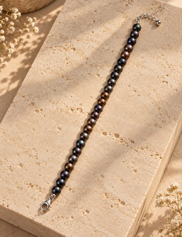 Freshwater Pearl Bracelet with Metal Clasp